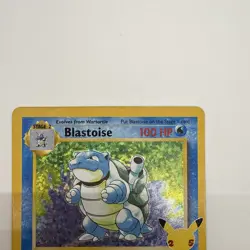 Pokemon TCG 25th Celebrations Blastoise Holo 2/102 NM Mint - Image 5