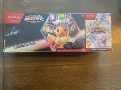 Pokemon Prismatic Evolutions Sam’s Club Exclusive Surprise Box + Booster Bundle - Image 1