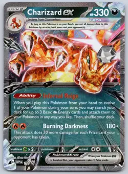 Charizard ex 196 (NM) - Scarlet & Violet Black Star Promo - Pokemon TCG - Image 1