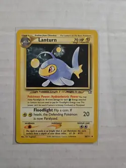 Pokemon Neo Genesis Set UN-COMMON Lanturn 38/111 - WOTC - Image 1