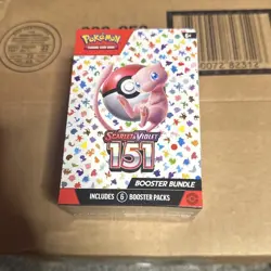 Pokemon TCG Scarlet and Violet 151 Booster Bundle (6 Packs) *SEALED* - Image 1