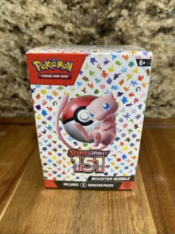 Pokemon TCG Scarlet & Violet 151 Booster Bundle Sealed New (6 packs) - Image 1