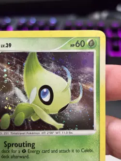 Pokemon Celebi 7/123 Holo Rare Mysterious Treasures Pokemon NM - Image 5