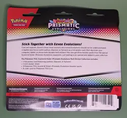 Pokemon Prismatic Evolutions Tech Sticker Set | Lot Of 3 | BuyAny2ShipFree - Image 2