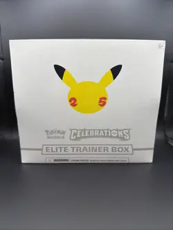 Pokemon TCG 25th Anniversary Celebrations Elite Trainer Box ETB 820650809439 - Image 1