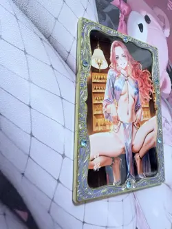 SERIALIZED 12/66 Rebecca Diamond Metal Card Spicy One Piece Waifu Goddess Story - Image 2