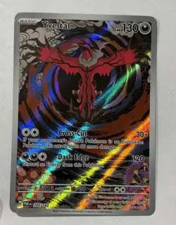 Pokemon TCG Yveltal Paradox Rift Holo Card 205/182 IR (Near Mint Ungraded) - Image 1