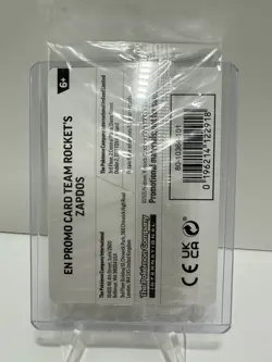 Pokemon TCG Team Rockets Zapdos GameStop Promo Card 070/182 New Sealed - Image 2