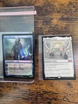 MTG Card Lot English Jace Beleren Foil #71/301 & Chromatic Orrery #228/274: MP - Image 1