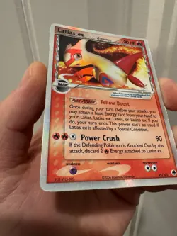 Pokemon Latias EX TCG Dragon Frontiers Holo Card 95/101 Delta Species - Image 2