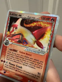 Pokemon Latias EX TCG Dragon Frontiers Holo Card 95/101 Delta Species - Image 4