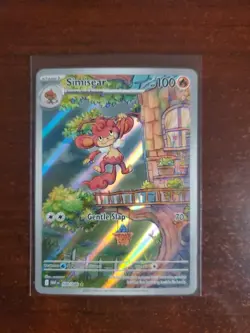 Simisear 100/086 Illustration Rare White Flare Pokemon TCG Cards - Image 1
