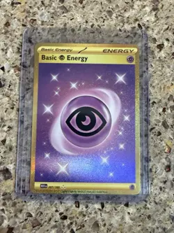Pokemon SV Scarlet & Violet 151 Psychic Energy Basic 207/165 Holo Card - Image 1