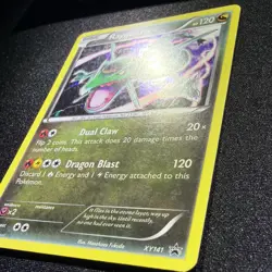 Pokemon TCG Rayquaza Black Star Holo Promo Card XY141 - MP - Image 4