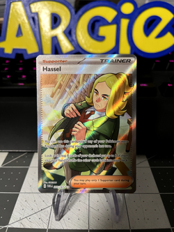 Hassel 205/167 Full Art - Twilight Masquerade Pokemon Card - NM - Image 1