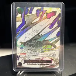 Ground Death Alt Art Card OP14-096 NM-M One Piece The Azure Sea's Seven English - Image 1