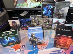 Vintage MTG Deck Box’s For Card Storage / Decks Lot Of 9 - Image 2