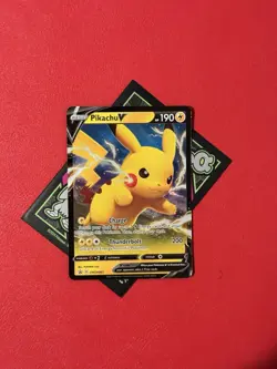 Pikachu V SWSH061 SWSH: Sword & Shield Promo Cards Holo - Image 1