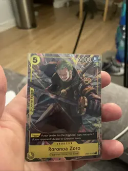 Roronoa Zoro (Illustration Box Vol.3) OP07-113 One Piece Promotion Cards Foil - Image 1