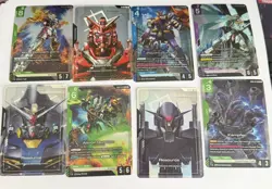 Gundam 8 cards in random lot (see pics) - Image 1