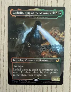 Godzilla, King of the Monsters - Zilortha, Strength Incarnate Buy-A-Box MTG 275 - Image 1