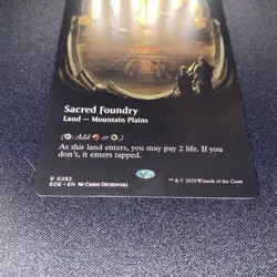 x1 Sacred Foundry EOE Edge of Eternities MTG 282 M/NM 1x - Image 3
