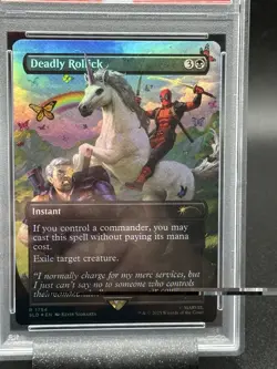 2025 Magic-Gathering #1754 Deadly Rollick Secret Lair Drop - Foil PSA 10 - Image 2