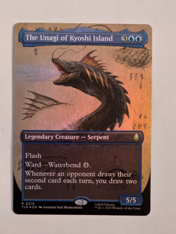 The Unagi of Kyoshi Island - R0319 Foil (Borderless) - Avatar: TLA - MTG - NM - Image 1