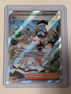 Eri 199/162 Temporal Forces Trainer Full Art Ultra Rare Holo Pokemon TCG MINT - Image 1
