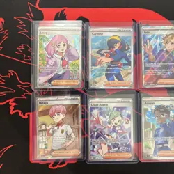 Pokemon Full Art Trainer Lot N/M 8 cards - Image 2