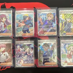 Pokemon Full Art Trainer Lot N/M 8 cards - Image 3