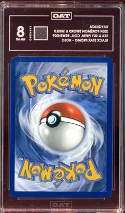 2024 Pokemon SWSH Sea & Sky Premium Collection BSP #SWSH029 Rayquaza Holo TAG 8 - Image 2
