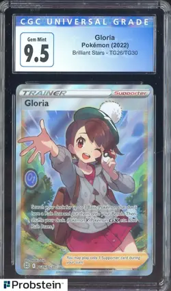 ​2022 Pokemon Brilliant Stars #TG26/TG30 Gloria CGC 9.5 GEM MINT - Image 1