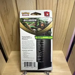 POKEMON TCG Sword & Shield Rillaboom Theme Deck - Brand New Sealed Free Shipping - Image 2