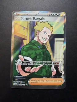 Lt. Surge’s Bargain 170/132 Mega Evolution, Pokemon, MEG EN - Image 1