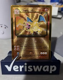 Pokemon Gold MetalCards Celebrations Set Charizard 4/102 Pikachu 58/102 - Image 2
