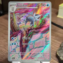 Pokemon Arctibax Illustration Rare SV02 Paldea Evolved Holo 209/193 HP90 2023 E… - Image 1