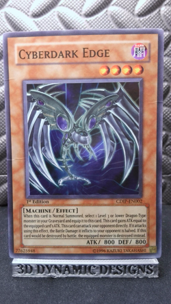| Yugioh Cyberdark Edge CDIP-EN002 1st Super Rare Cyberdark Impact PL 🔥 | - Image 1