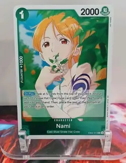 Nami EB02-017 Extra Booster: Anime 25th Collection Foil One Piece NEAR MINT - Image 1