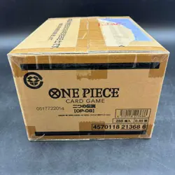 One Piece Japanese OP-08 Two Legends Booster Box Case Sealed - Image 1