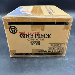 One Piece Japanese OP-08 Two Legends Booster Box Case Sealed - Image 5