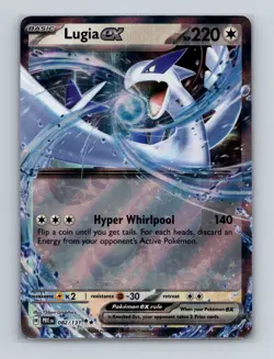 Lugia ex 082 2025 Pokemon Prismatic Evolutions Double Rare Card NM+ - Image 1