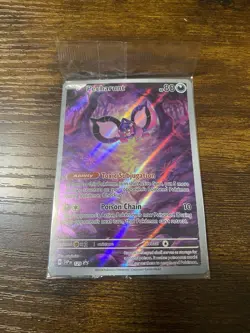 Pecharunt SV 129 SEALED Black Star Promo Pokemon Card Holo Full Art - Image 1