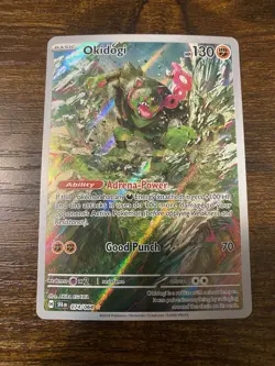 OKIDOGI Pokemon TCG Illustration Rare Card 074/064 Sv: Shrouded Fable - Image 1