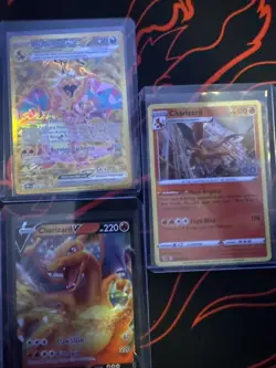 Pokemon TCG Charmanders and Charizard Lot of Cards 9 Total Cards. Near Mint - Image 3