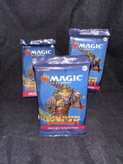 Magic the Gathering Lost Caverns of Ixalan Draft Booster Pack Factory Sealed - Image 1