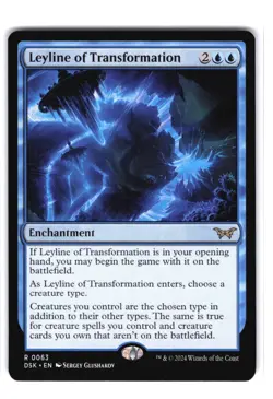 Leyline of Transformation R Duskmourn: House of Horror 63 NM MTG Magic - Image 1