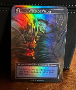 Sorcery: Contested Realm - Whirling Blades - Beta - FOIL - Image 1