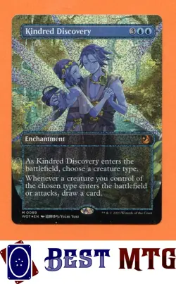 Magic The Gathering MTG Kindred Discovery 89 Foil #A Wilds of Eldraine: Enchanti - Image 1