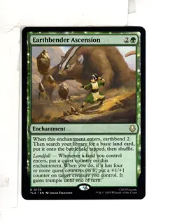 MTG SkeenAB Earthbender Ascension from TLA. NM. - Image 1
